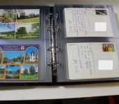 pro collect plus-Album-Set, königsblau, 9 Alben mit Klarsichteinlagen für Karten