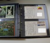 pro collect plus-Album-Set, königsblau, 9 Alben mit Klarsichteinlagen für Karten