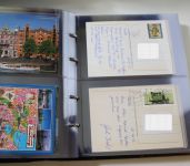 pro collect plus-Album-Set, königsblau, 9 Alben mit Klarsichteinlagen für Karten