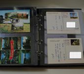 pro collect plus-Album-Set, königsblau, 9 Alben mit Klarsichteinlagen für Karten
