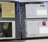 pro collect plus-Album-Set, königsblau, 9 Alben mit Klarsichteinlagen für Karten