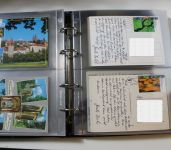 pro collect plus-Album-Set, königsblau, 9 Alben mit Klarsichteinlagen für Karten