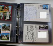 pro collect plus-Album-Set, königsblau, 9 Alben mit Klarsichteinlagen für Karten