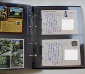 pro collect plus-Album-Set, königsblau, 9 Alben mit Klarsichteinlagen für Karten
