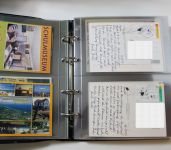 pro collect plus-Album-Set, königsblau, 9 Alben mit Klarsichteinlagen für Karten