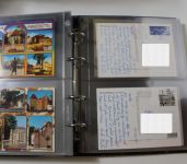 pro collect plus-Album-Set, königsblau, 9 Alben mit Klarsichteinlagen für Karten
