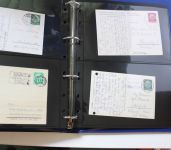 Leuchtturm 10 blaue Vario F Ringbinder mit Kassetten