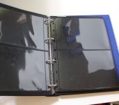 Leuchtturm 10 blaue Vario F Ringbinder mit Kassetten