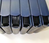 6 Vario Gigant Ringbinder im Classic Design, inkl. Schutzkassetten mit Inhalt