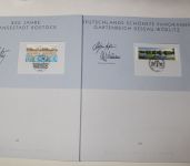 Deutsche Post Atelier-Editionen 1995-2018, 24 Ausgaben