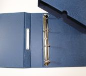 Leuchtturm, VARIO GIGANT, 3 blaue Ringbinder GIGANT mit Kassetten