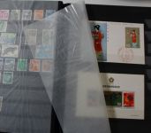 Briefmarken Europa & Übersee Posten im Umzugskarton, Karton X