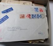 Briefmarken-Posten in 2 Umzugskartons, insgesamt 47 KG!!!