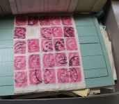 Briefmarken-Posten in 2 Umzugskartons, insgesamt 47 KG!!!