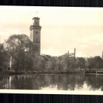 Altenburg, Thüringen, Teich und Kunstturm