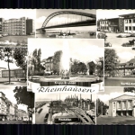 Rheinhausen, 9 Bilder Karte