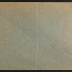 Asch, Postamt 2, blauer 3-zeiler auf Brief nach Dresden, 22.11.39