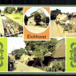 Eichhorst, Kr. Eberswalde, Bootsschleuse, Gasthaus zur Schorfheide