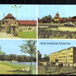 Bad Saarow-Pieskow, Bahnhofs-Hotel, J. R. Becher-Platz, Schule