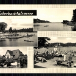 KoberbachTalsperre, LKR Zwikau, Bootsanlegestelle, Strandbad, Seehaus