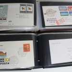 Deutschland (BRD) Briefe-Sammlung ab den 1960er Jahren in 4 Alben