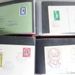 Deutschland (BRD) Briefe-Sammlung ab den 1960er Jahren in 4 Alben