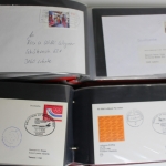 Deutschland (BRD) Briefe-Sammlung ab den 1960er Jahren in 4 Alben