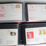 Deutschland (BRD) Briefe-Sammlung ab den 1960er Jahren in 4 Alben