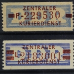 DDR Dienst, MiNr. 20-21, postfrisch
