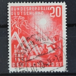 Deutschland (BRD), MiNr. 112 Plf VII, gestempelt