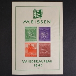 Meissen, MiNr. Block 1, postfrisch