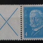 Deutsches Reich, MiNr. W 26, Falz