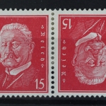 Deutsches Reich, MiNr. K 14, Falz