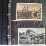 116 alte Ansichtskarten in einem Album