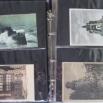 116 alte Ansichtskarten in einem Album