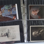 116 alte Ansichtskarten in einem Album