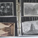 116 alte Ansichtskarten in einem Album