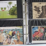 116 alte Ansichtskarten in einem Album