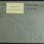 Mannheim-Rheinau, Gebühr bezahlt, 31.8.45