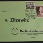 Berlin, MiNr. 93 + Zusatzfrankatur auf Bedarfsbrief