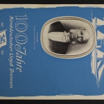 100 Jahre Norddeutscher Lloyd Bremen 1857-1957, Sonderpostkarte