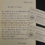 Deutschland, MiNr. 149 waag. Paar Oberrand, auf Fernbrief