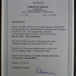 Saarland, MiNr. 226-238 I Urdruck, postfrisch, BPP Fotoattest