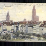Strassburg, Elsaß, Kleberplatz / Restaurant Hornburg
