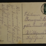 Glückwunsch zum Geburtstag, 3 Kinder mit Blumen im Auto