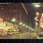 USA, Chicago, Illinois, Strassenansicht