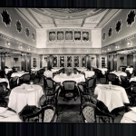 D. "Hansa" der Hamburg-Amerika Linie, Speisesaal 1. Klasse