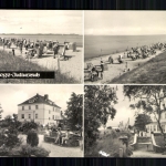 Breege-Juliusruh, Rügen, Strand, Blick zur Promenade