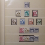 Deutschland 1949-2000, große Sammlung in 7 Vordruckalben