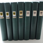 Deutschland 1949-2000, große Sammlung in 7 Vordruckalben